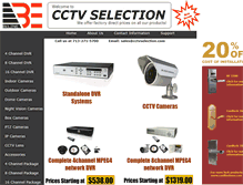Tablet Screenshot of cctvselection.com